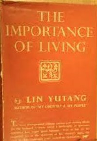 Image of THE IMPORTANCE OF LIVING